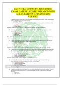 ATI RN MEDSURG 2020/2021 PROCTORED EXAM- LATEST 100% CORRECT STUDY GUIDE.Q$A WITH RATIONALES. 1.A nurse is assessing a client who is 12hr postoperative following a colon resection. Which of the following findings should the nurse report to the surgeon? 1.