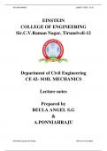 Department of Civil Engineering CE 42- SOIL MECHANICS