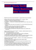 SMQT Study Guide Practice Questions with Complete Solutions.