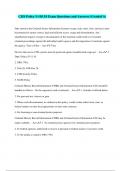 CJIS Policy 5-105.18 Exam Questions and Answers (Graded A)