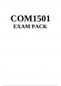 COM1501 PAST EXAM QUESTIONS 2024