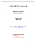 Solutions for Macroeconomics Canada in the Global Environment, 11th Edition Parkin (All Chapters included)