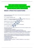 SYTM 5506 Week 4 Practice 2024 New Generation 100+ Questions With Correct Verified Answers!!!100% Topscore Pass!!!