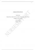 Leininger and Watson Theories (NURS 491) GRADED A+ ASSIGNMENT (ASPEN UNIVERSITY)