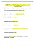 ROPD 4a mod 2 Questions and Answers Graded A+ What are the unique qualities of AR 385-63/MCO 3570.1 C The document is an interservice document consisting of an army regulation an Marine Corp Order What are the minimum distances targets can be engaged when