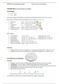 Samenvatting -  Analyse: pre-calculus hfst 2-7