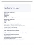 Hondros Nur 155 exam 1 with complete solutions