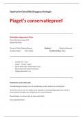Piaget’s conservatieproef