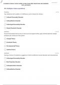 LCSW (LICENSED CLINICAL SOCIAL WORK) EXAM PREPARATION QUESTIONS AND ANSWERS 100% ACCURATE