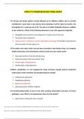 MSN 571 PHARMACOLOGY FINAL EXAM 1) A 40-year old female patient is being followed up for diabetes mellitus. She is currently onMetformin 1 gram twice a day and has been tolerating it well for about six months. Her hemoglobin A1c a week ago was 8.9%. The p