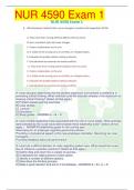 NUR 4590 Exam 1 A nurse educator determines that the present classroom environment is ineffective in promotingcriticalthinking.Whatmethodscouldtheeducatoremployintheclassroom to improvecritical thinking? (Select allthatapply.) A]Problem-basedlearningexerc