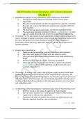 SAEM Practice Exam Questions with Correct Answers GRADED A+.