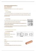 Samenvatting Meubelconstructie 2.1 