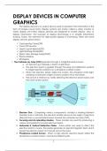 Exploring Display Devices in Computer Graphics: A Comprehensive Overview and Types