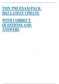 TMN 3705 EXAM PACK 2023 LATEST UPDATE WITH CORRECT QUESTIONS AND ANSWERS QUESTION 1: [30 marks] 1) List and explain any two learning theories. (10 marks) Behaviourism Behaviourism assumes a learner is essentially passive, and will be shaped through positi