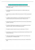 E5 Career Information Exam Questions And Answers