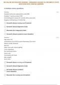 NR-328:| NR 328 PEDIATRIC NURSING – KAWASAKI'S DISEASE VS. RHEUMATIC FEVER QUESTIONS WITH VERIFIED ANSWERS