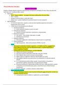 PAEA EOR Psychiatry/Behavioral Medicine Study Guide 