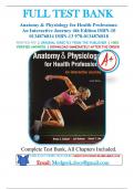 Test Bank for Anatomy & Physiology: An Integrative Approach 4th Edition by Michael McKinley, Valerie O'Loughlin & Theresa Bidle 9781260265217 Chapter 1-29 | Complete Guide A+