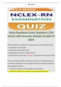 Green light Test A & B/ ATI Comprehensive Predictor / PN COMPREHENSIVE PREDICTOR and More. 