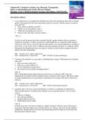 ATI- Caring for Lesbian, Gay, Bisexual, Transgender, Queer or Questioning,and Gender Diverse Patients Chapter 06: Caring for Lesbian, Gay, Bisexual, Transgender,Queer or Questioning,and Gender Diverse Patients- Harding: Lewis’s Medical-Surgical Nursing, 1