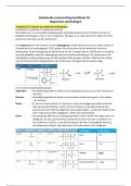 VWO5 NOVA SCHEIKUNDE SAMENVATTING HFST 10: Organische verbindingen