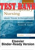 Test Bank For Contemporary Nursing Issues, Trends, & Management 9th Edition by Barbara Cherry, Susan R. Jacob Chapter 1-28