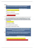 EVM 101 Test 1-6 Combined - 100% Correct Questions and Answers