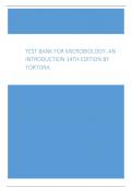 Test Bank for Microbiology An Introduction 14th Edition by Tortora