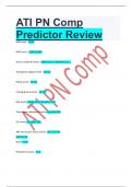 10,000ATI PN Comp  Predictor Review BUN levels - 10-20 WBC levels - 5,000-