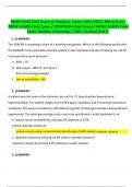 NRNP 6560 Final Exam (3 Versions, Latest-2022/2023, 300 Q & A) & NRNP 6560 Midterm Exam (2 Versions, Latest-2022/2023, 200 Q & A): Walden University | 100% Verified Q & A 