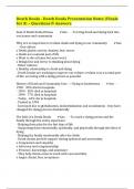 Death Doula - Death Doula Presentation Notes (Finals Set 3) – Questions & Answers