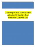 State Farm Property Questions and Answers, exams, ACTUAL TESTS, State Farm Estimates,State Farm Test Studies , Insurance License Exam, ALL BUNDLED TOGETHER ( A  GRADED 100% VERIFIED) 2024/2025