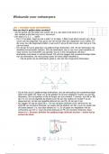Samenvatting -  Wiskunde voor ontwerpers (1031FOWARC)