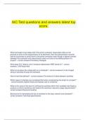 AIC Exam Study Guide questions and answers latest top score.