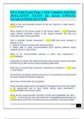 ISSA Final Exam Page 1 with Complete Solutions 2024.LATEST EXAM Qs &Ans UPDATE. GUARANTEED SUCCESS 