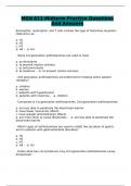 MSN 611 Midterm Practice Questions And Answers