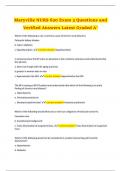 Maryville NURS 620 Exam 3 Questions and Verified Answers Latest Graded A+