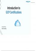 Introduction to GCP Certifications