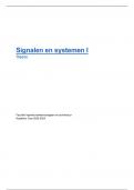 Samenvatting Signalen en systemen 2023-2024 Industrieel ingenieur tweede bachelor UGent