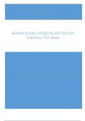 Introductory Chemistry 9th Edition Zumdahl Test Bank