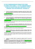 ATI PN COMPREHENSIVE PREDICTOR FORM  A,FORM B AND FORM C / ATI PN COMPREHENSIVE    EXAM 540 QUESTIONS AND ANSWERS LATEST VERSION  WITH RATIONALES// GRADED A+     1.	A nurse is reviewing the techniques for transferring a client from a bed to a chair with a