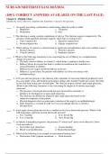 NURS 620 MIDTERM EXAM 2023/2024.   (100% CORRECT ANSWERS AVAILABLE ON THE LAST PAGE)