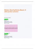 Relias Dysrhythmia Basic A 2024 perfect solution