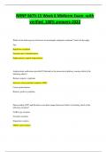 NRNP 6675-15 Week 6 Midterm Exam -with verified 100% answers-2022 Which of the following are risk factors for neuroleptic malignant syndrome? Select all that apply Age Rapid dose escalation Parental route of administration Higher potency typical antipsych