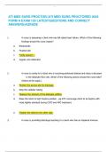 ATI MED SURG PROCTOR//ATI MED SURG PROCTORED 2024 FORM A EXAM 120 LATESTQUESTIONS AND CORRECT ANSWERS|AGRADE     A nurse is assessing a client who has left-sided heart failure. Which of the following  findings should the nurse expect?  