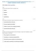 NR-283: | NR 283 PATHOPHYSIOLOGY EXAM 1J QUESTIONS WITH 100% CORRECT MARKING SCHEME | GRADED A+