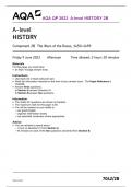 AQA QP 2023  A-level HISTORY 2B