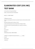 ELABORATED COST (CH1 MC) TEST BANK 