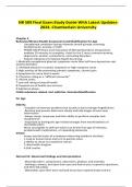 NR 509 Final Exam Study Guide With Latest Updates-2024. Chamberlain University